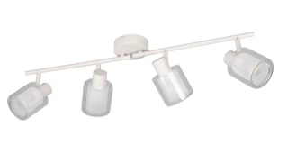 Trio Leuchten R88164076 NERALO - Stropní bodové svítidlo v teple šedé barvě, 4 x E14