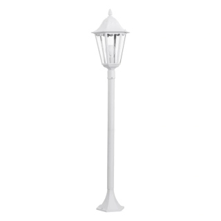Eglo 93452 NAVEDO - Venkovní bílá stojací lampa, lucerna, výška 120cm, 1 x E27