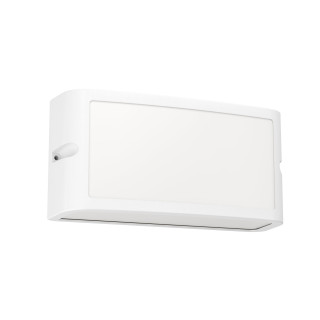 Eglo 900807 CAMARDA - LED nástěnné svítidlo venkovní, bílé 10,5W, 4000K, IP54